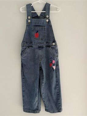 Denim overalls